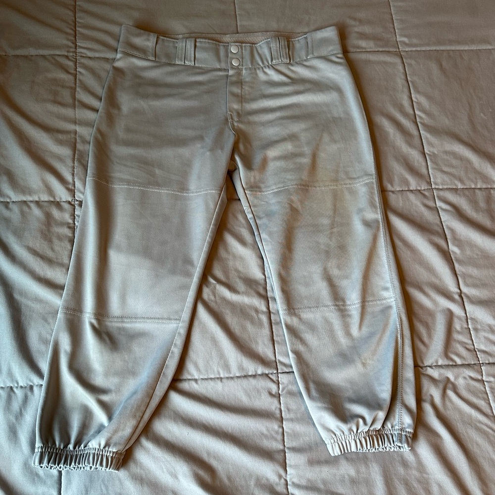 Women’s grey softball pants